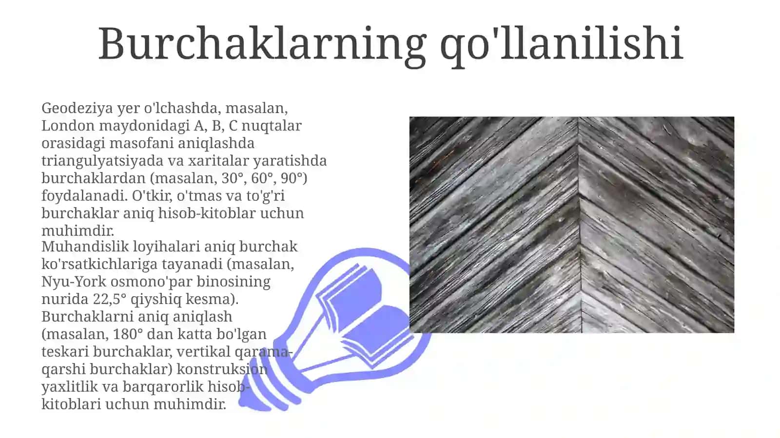 Burchak munosabatlari 3