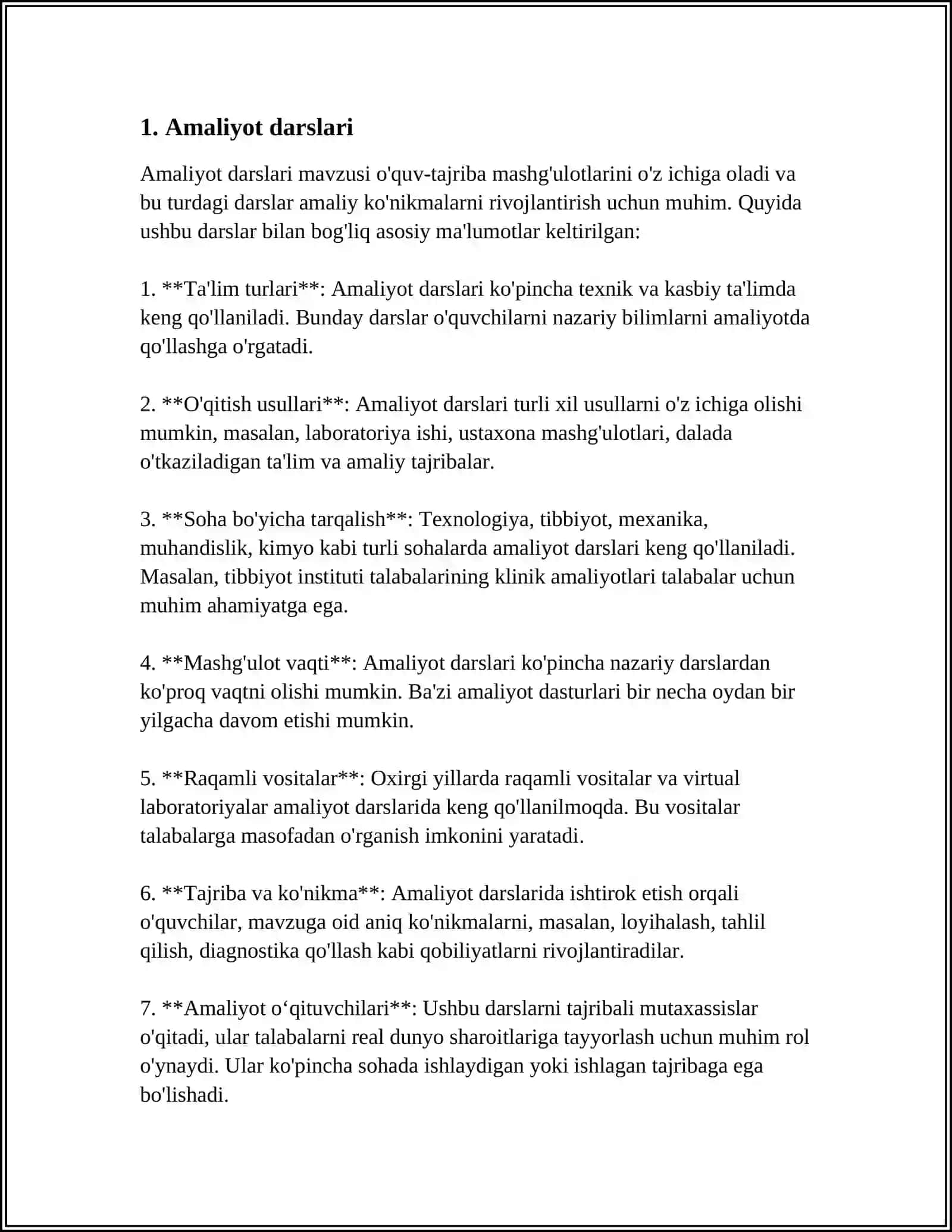 OʻQUV VA PEDAGOGIK AMALIYOTINI TASHKIL ETISH SHAKLLARI 3
