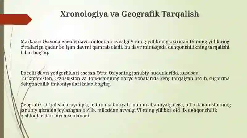 Orta osiyoning enyolit davri yodgorliklari 3
