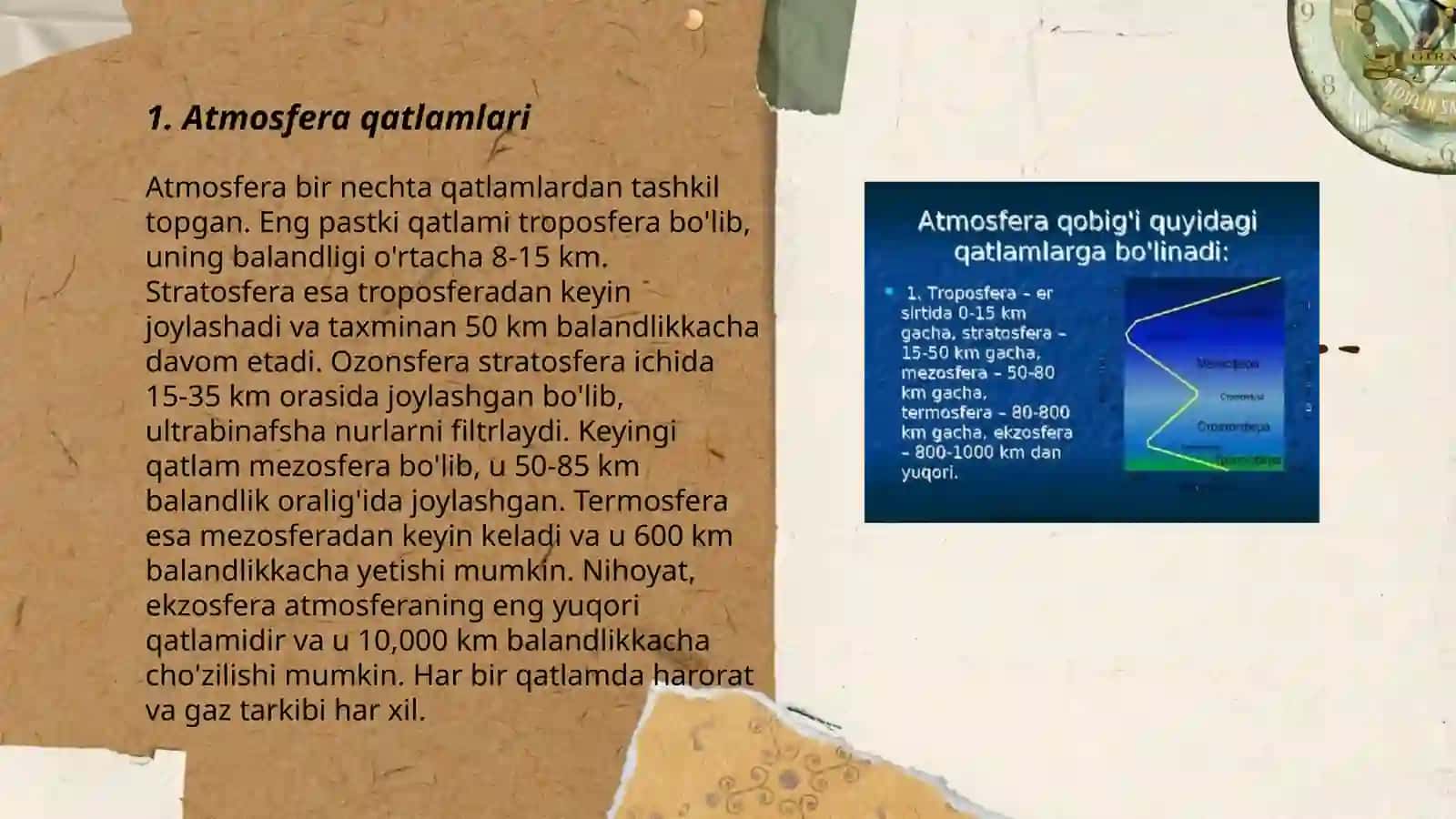 Atmosfera tarkibi va tuzilishi 3