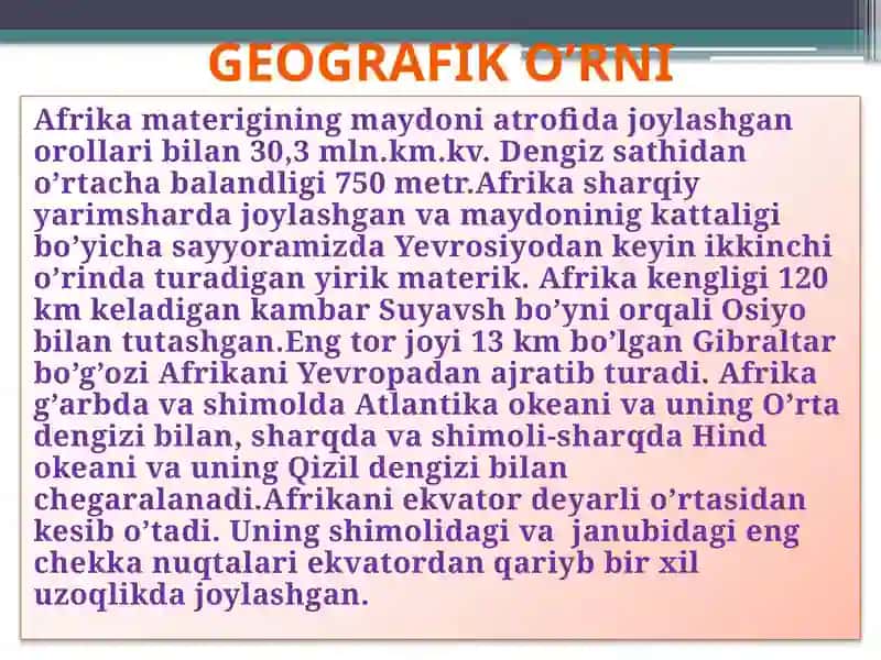 Afrikaning ichki suvlari 3