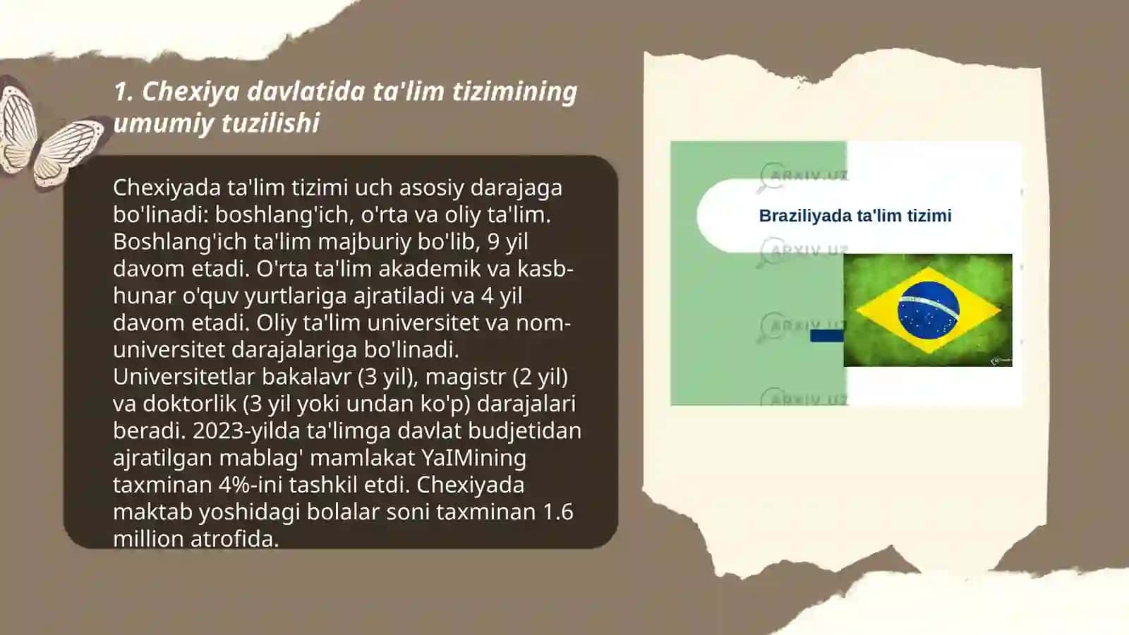 Chexiya davlatida ta'lim tizimi 3