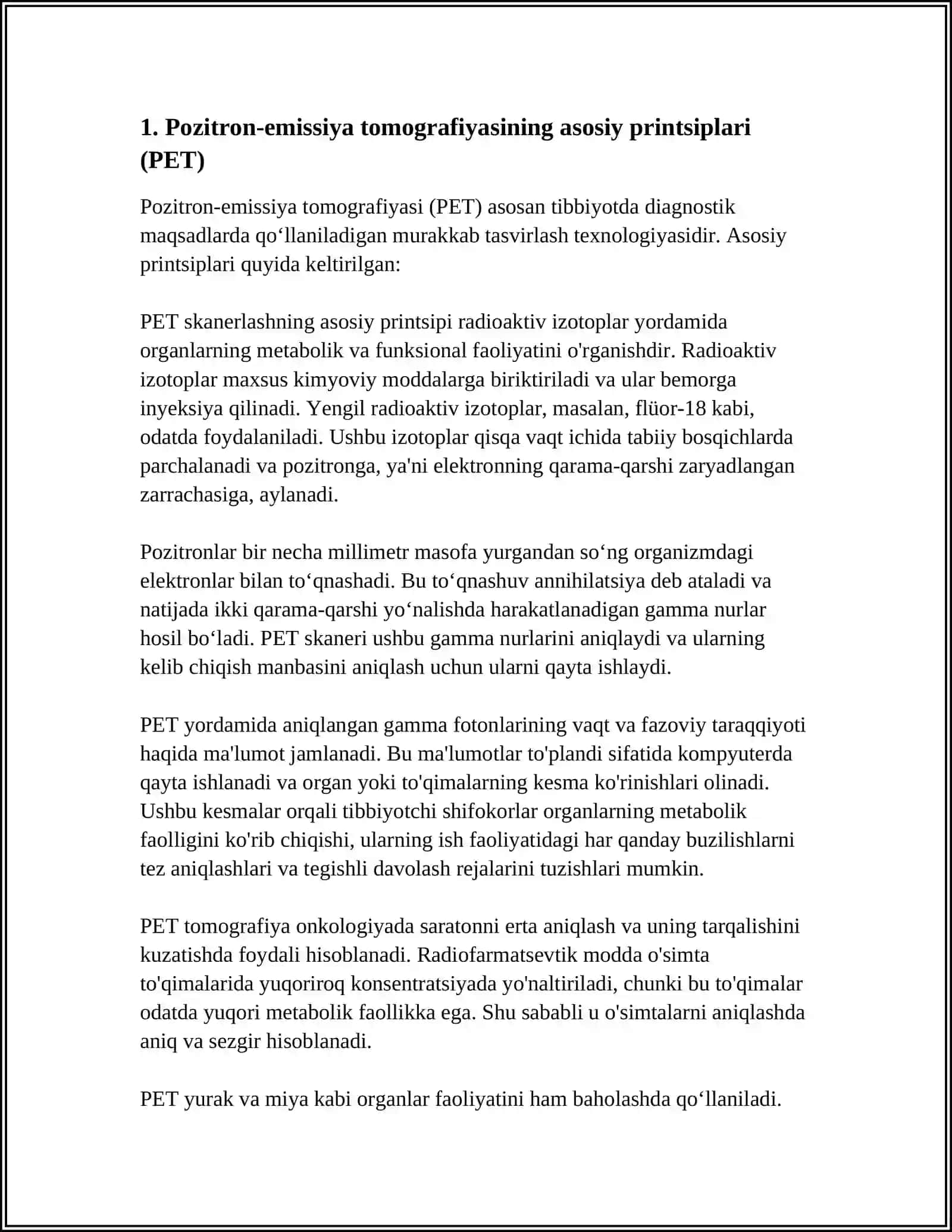POZITRON-EMISSION TOMOGRAFIYA 3