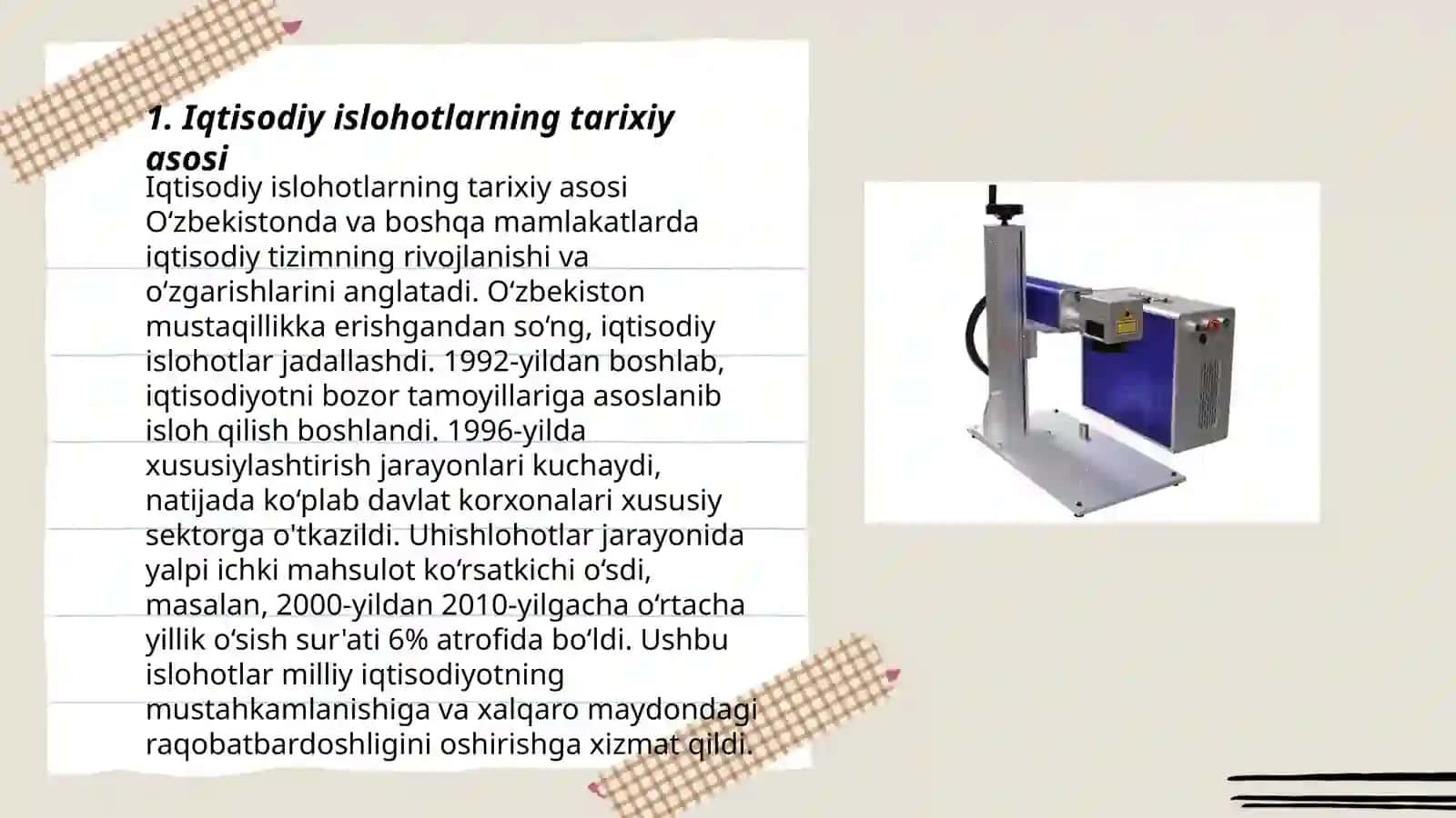 Iqtisodiy islohotlar va xususiy mulkchilikning shakllanishi 3