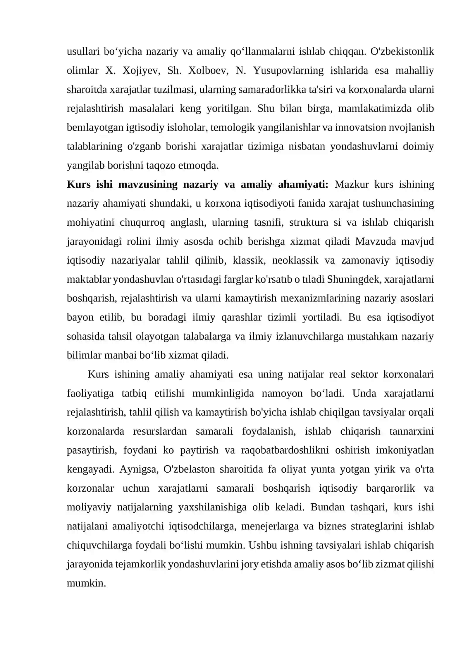 Bozor iqtisodiyoti sharoitida korxonaning samarali faoliyati 3