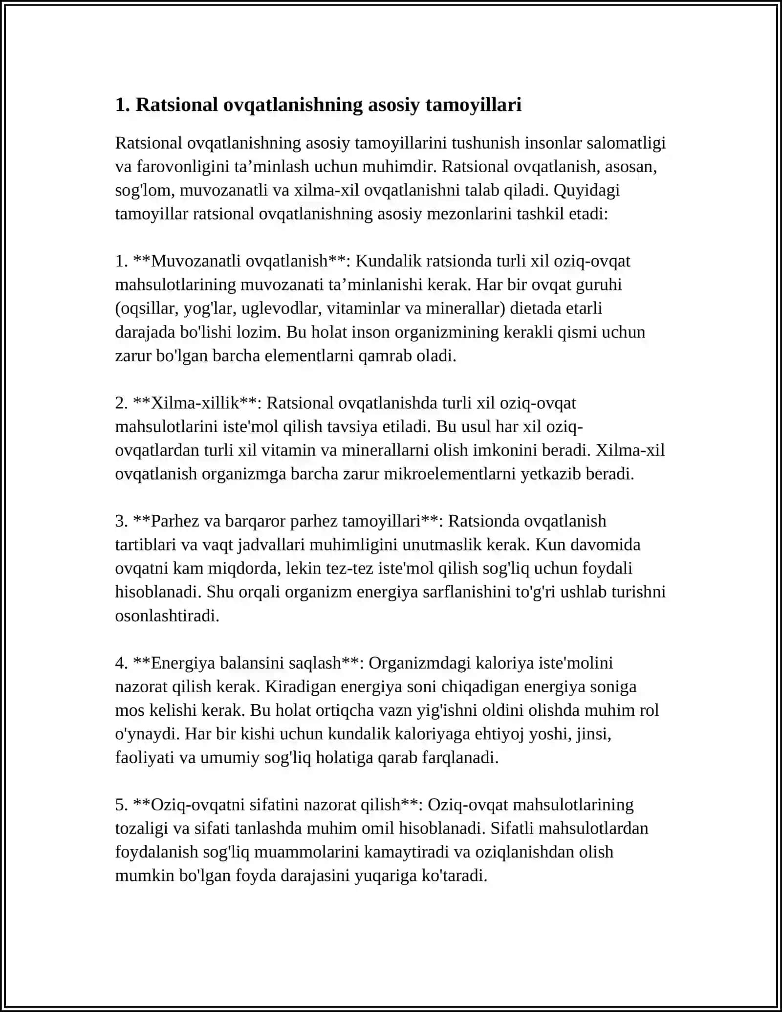 RATSIONAL OVQATLANISH 3