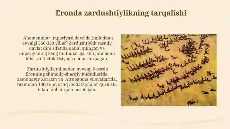Zardushtiylikning tarqalishi 3