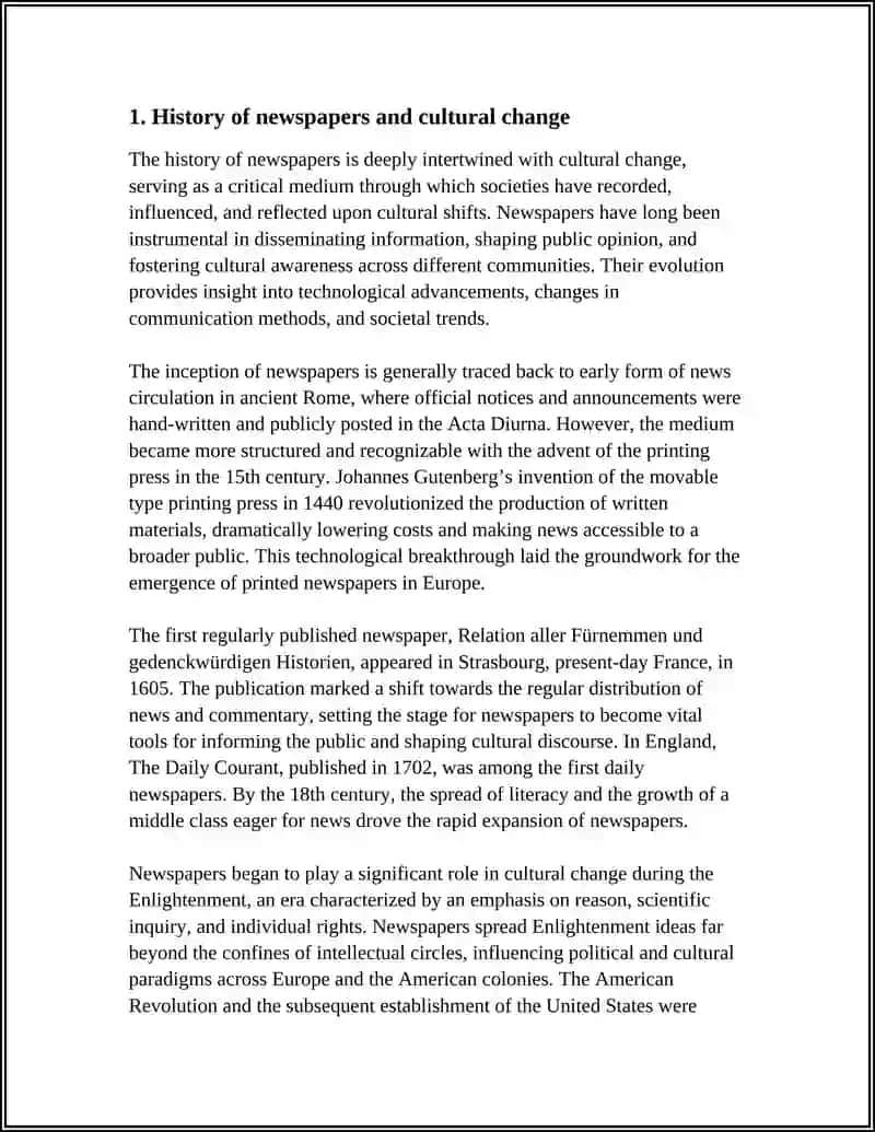 Materials for Teaching Culture: Newspaper 3