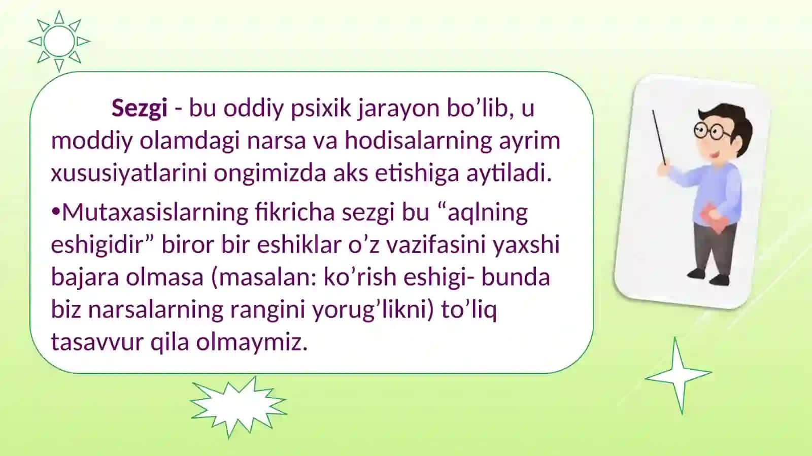 BILISH JARAYONLARI 3