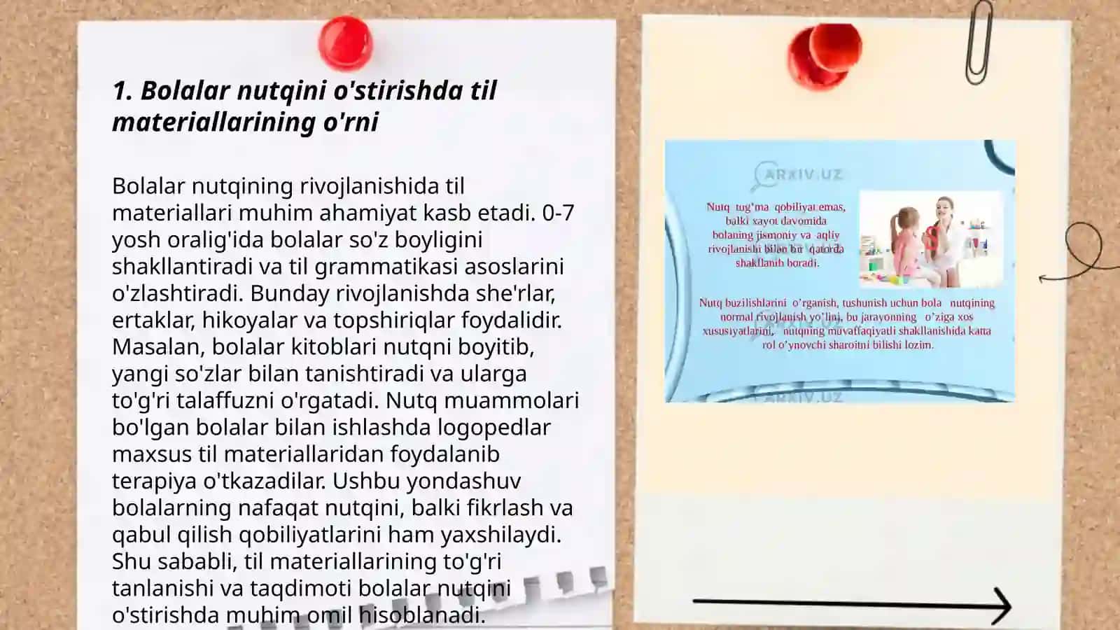 Bolalar nutqini o'stirishga oid nazariy ishlar 3