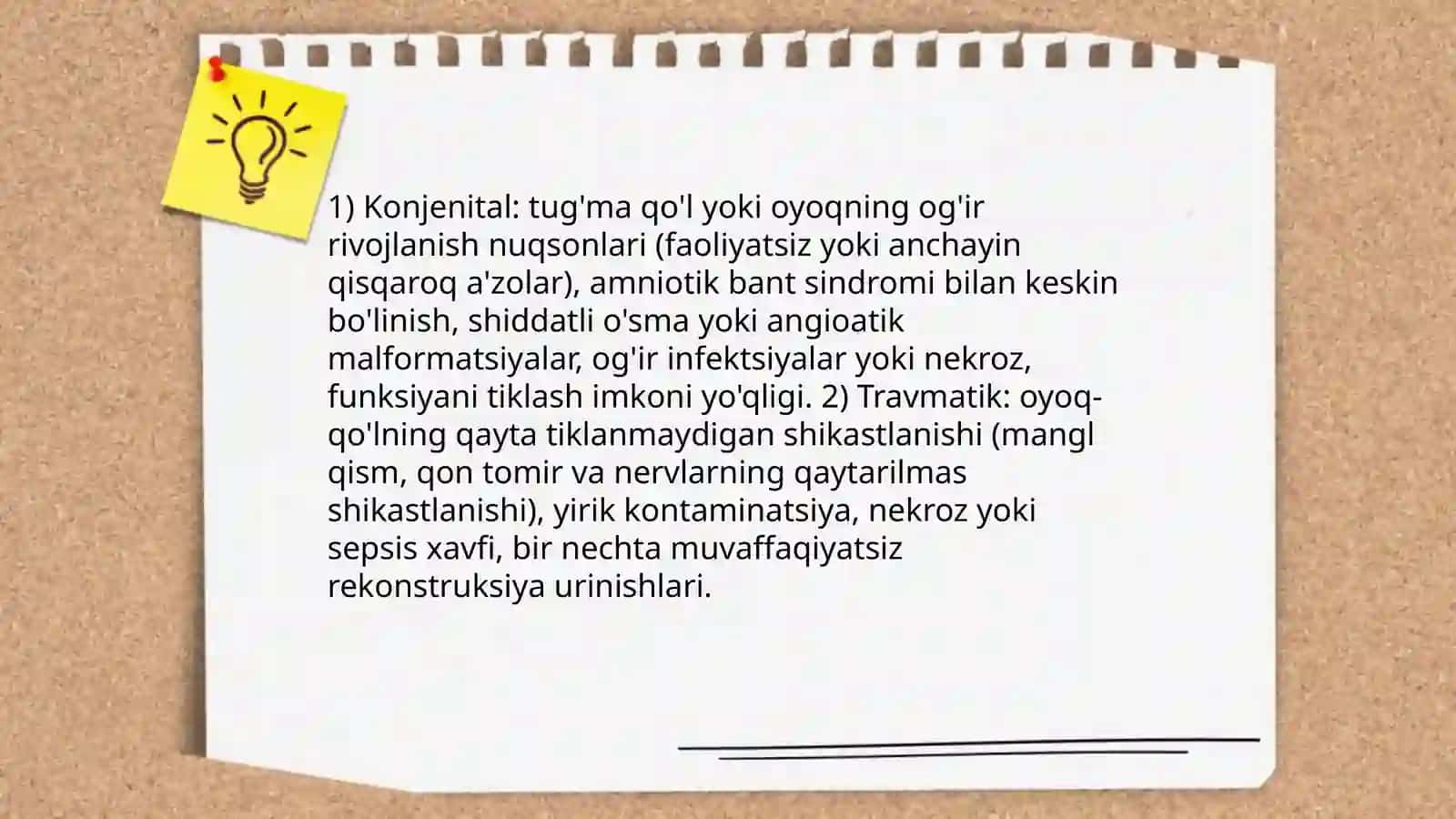 Bolalarda amputatsiya xususiyatlari 3