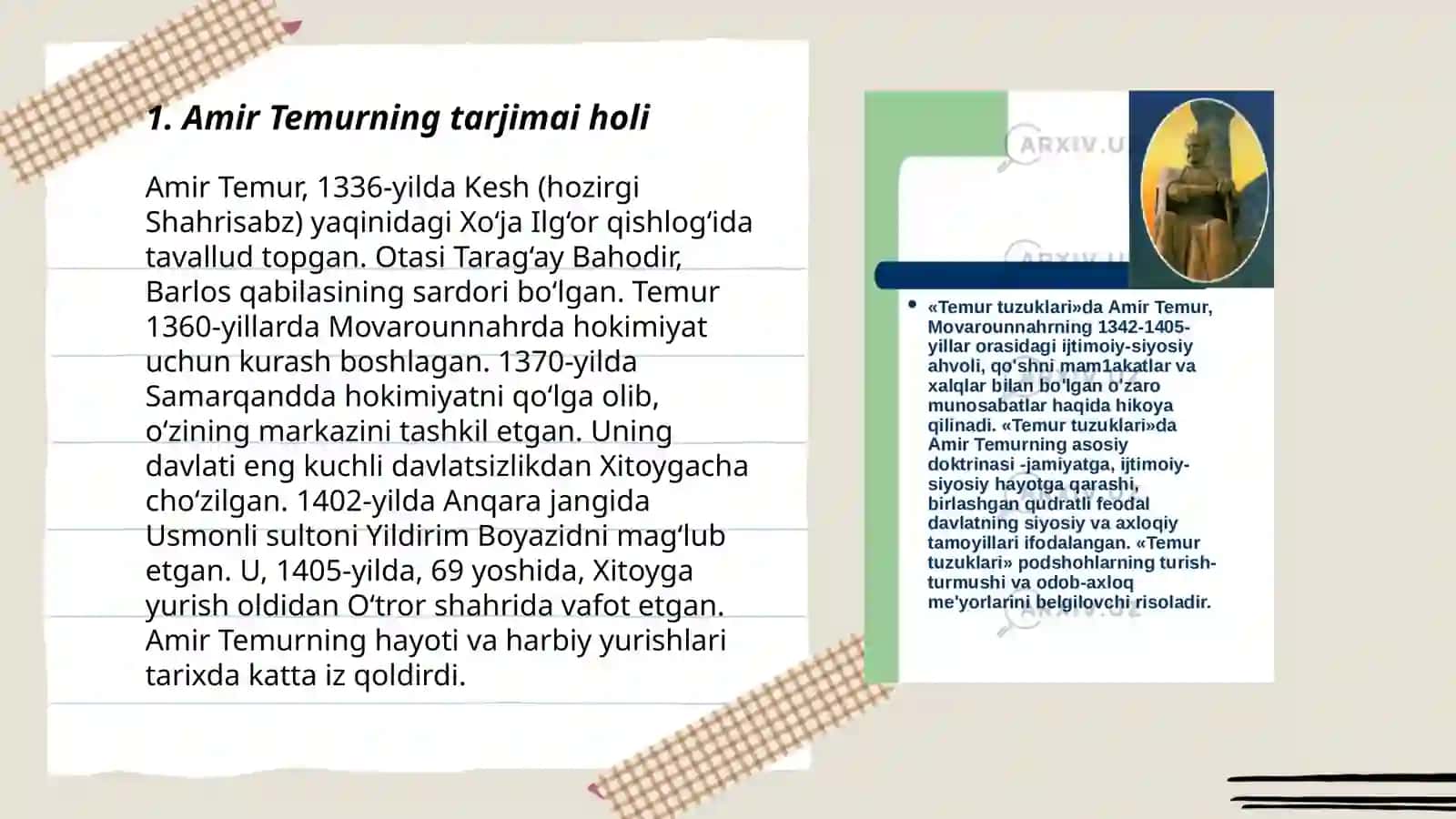 Amir Temur Buyuk Davlat Arbobi 3