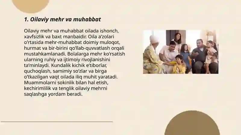 Oilaviy mehr va muhabbat 3