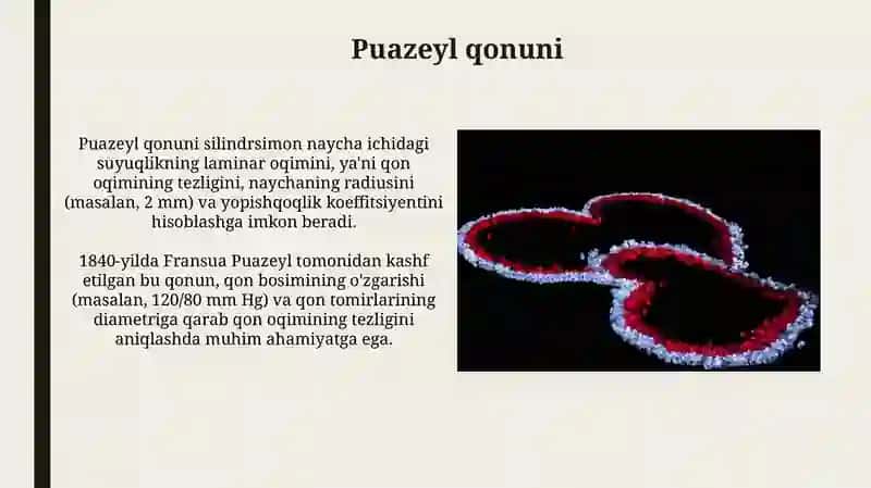 Puazeyl qonuni 3