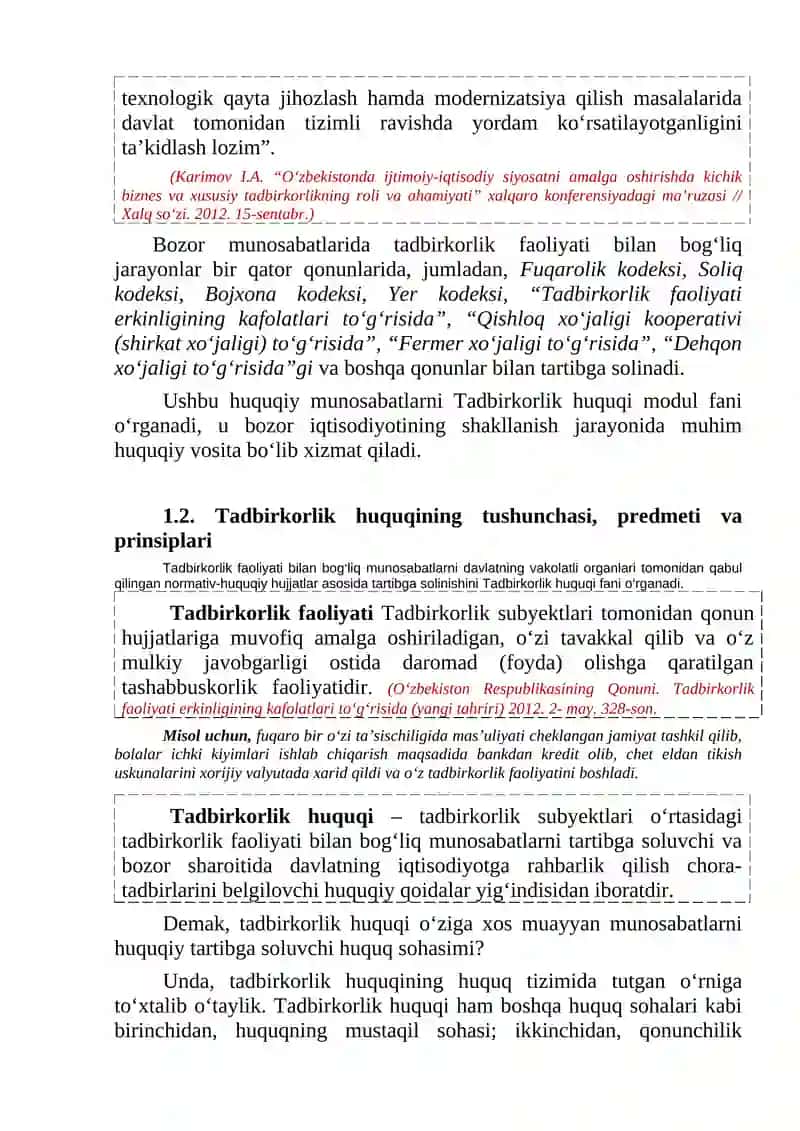 Bozor va tadbirkorlik 3