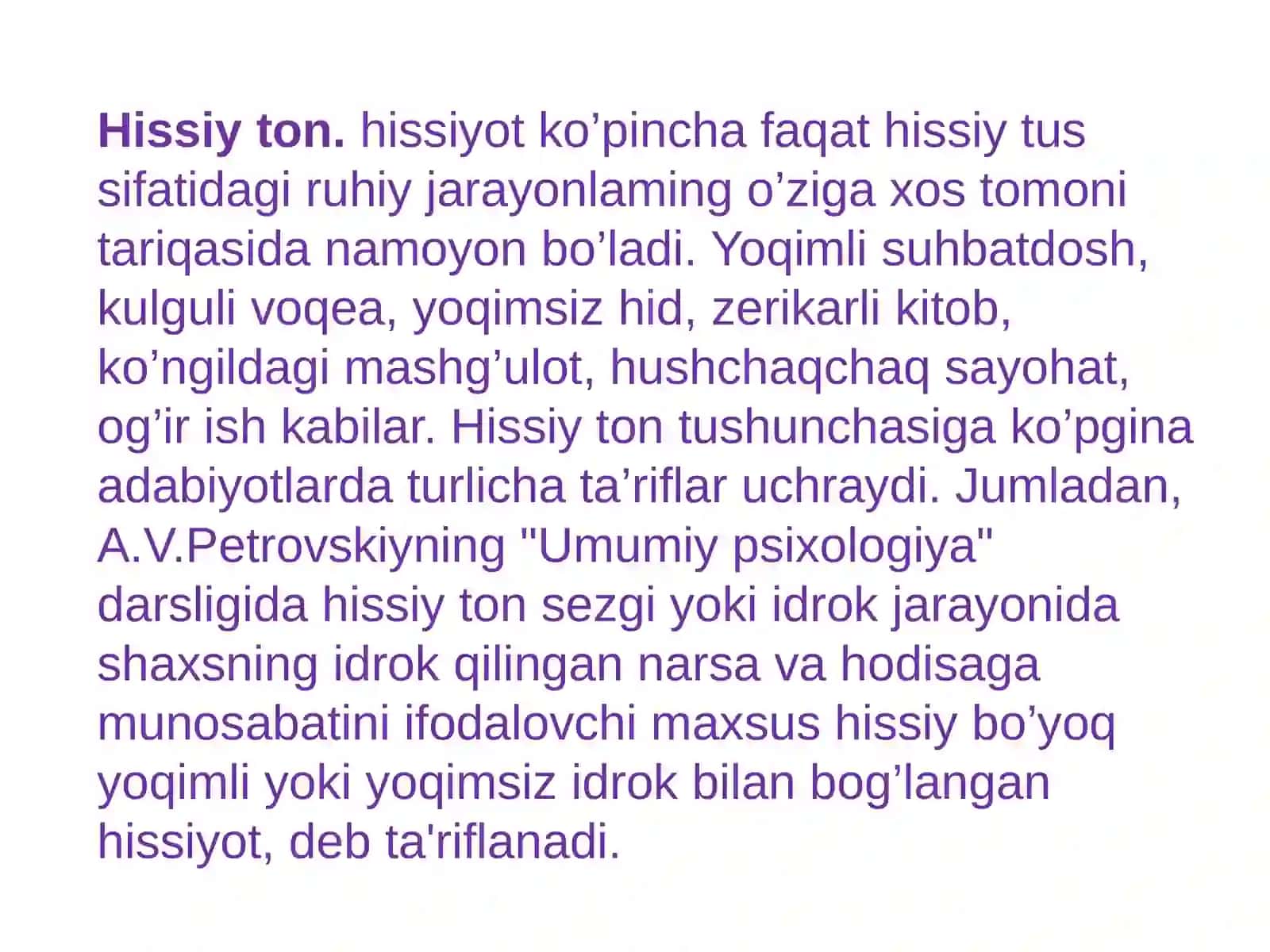 Emotsiyalar 3