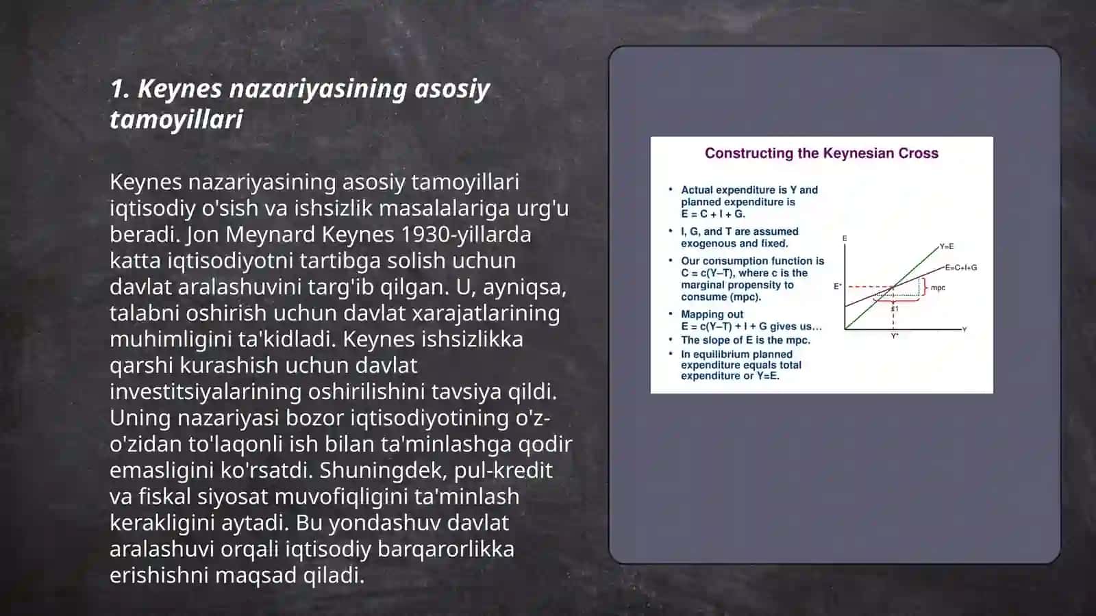 Keyns va Keynschilik ta'limoti 3