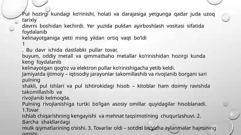 Pul kredit vauning mohiyati 3