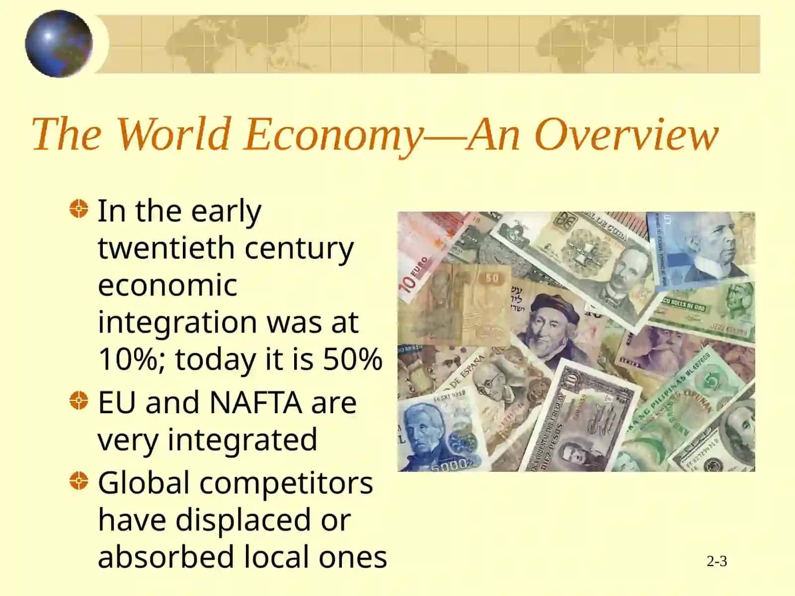 The World Economy—An Overview 3