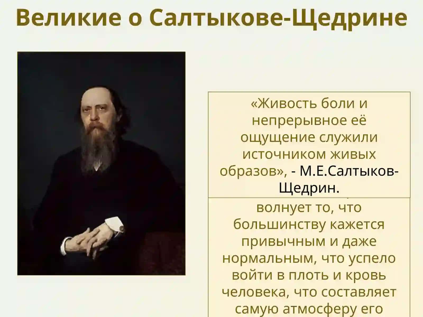 Михаил Евграфович Салтыков-Щедрин 3