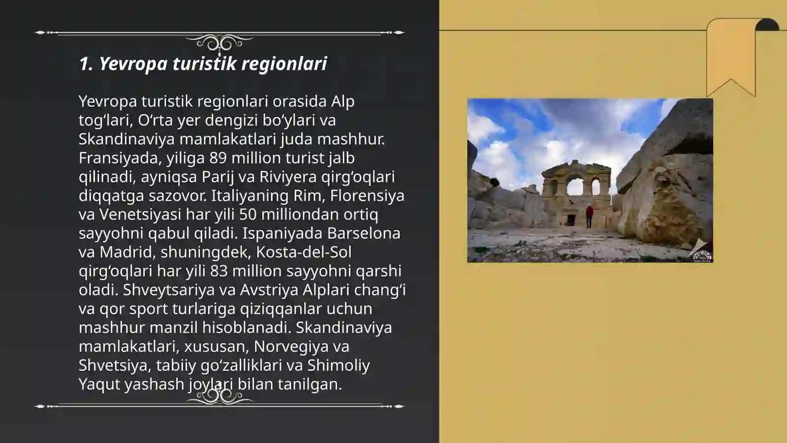 Yevropa turistik regionlari 3