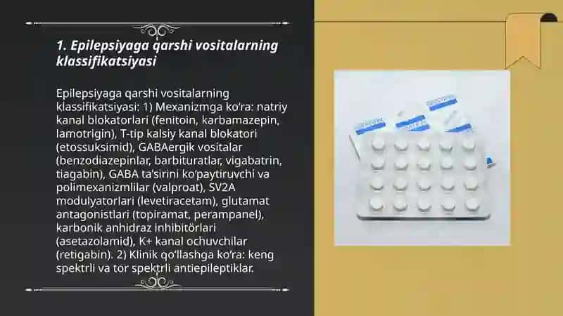 Epilepsiyaga qarshi vositalar 3