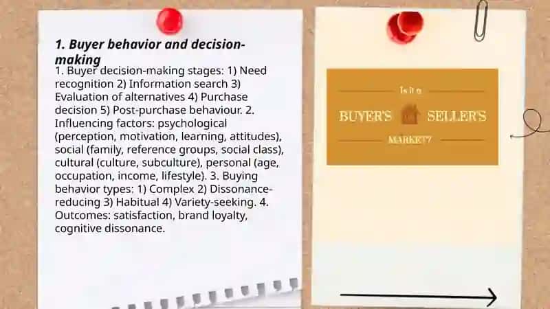 Buyers selllers and the market 3