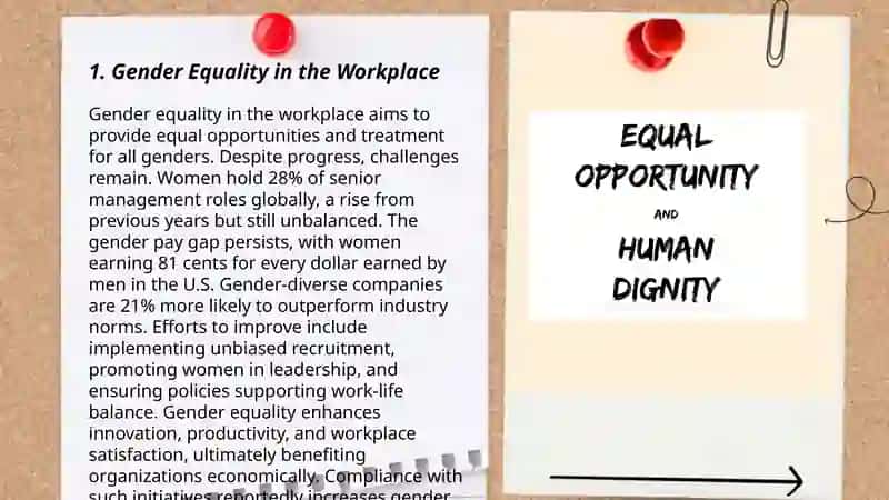 Gender Equality in the Workplace 3
