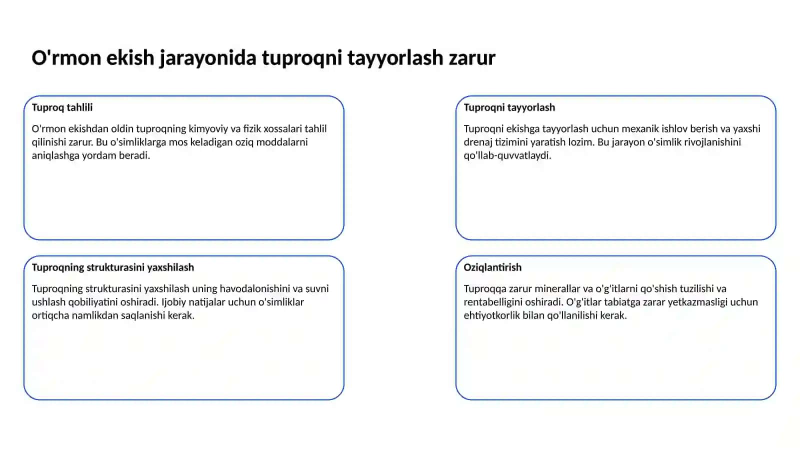 Kanada madaniy o'rmonlarini barpo etish uchun o'simliklar tanlash muhimdir 3