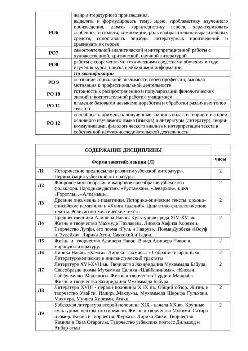 Узбекская литература в Аспекте Мировой 3