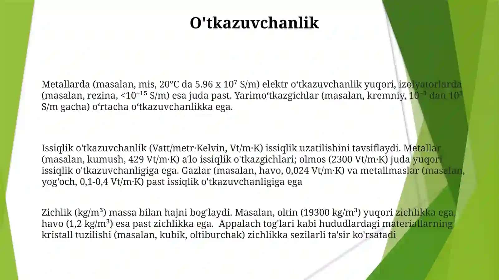 Qonning fizik xususiyatlari 3