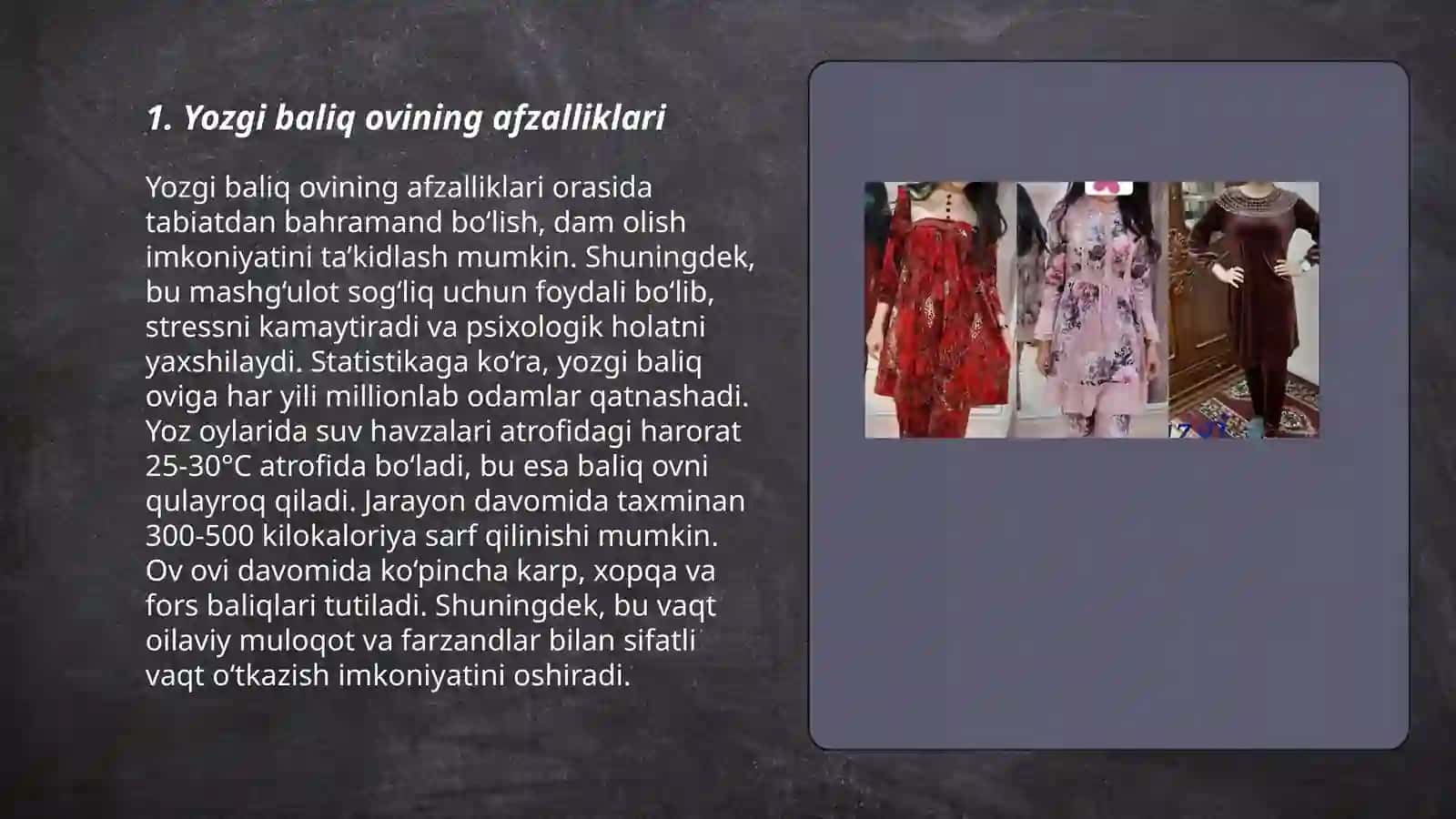 Yozgi baliq ovi haqida 3