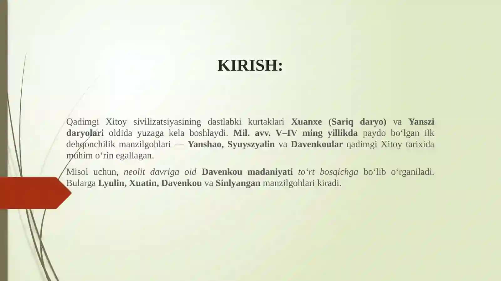 Qadimgi Xitoy sivilizatsiyasi madaniyati 3