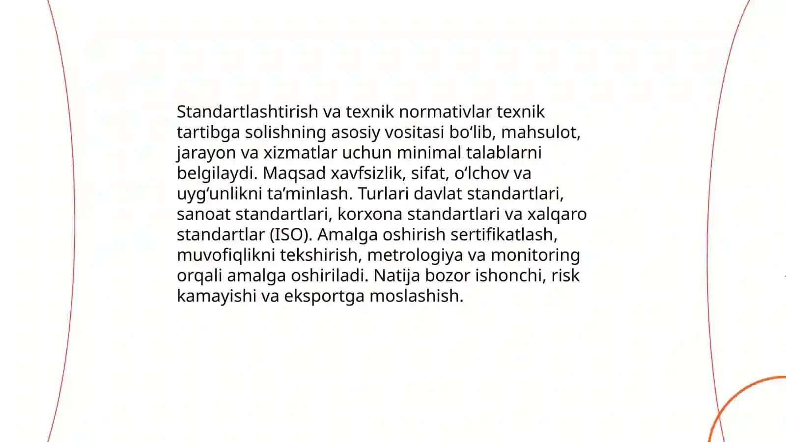 Texnik jihatdan tartibga solish usullari 3