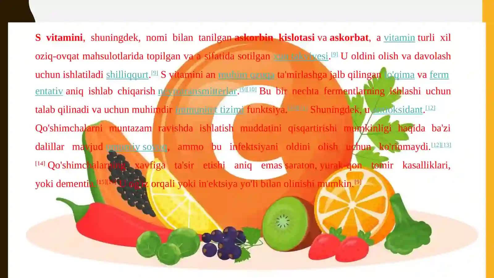 Avitaminoz: D vitamini haqida 3