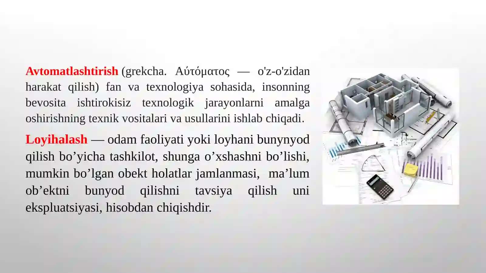 Avtomatlashtirilgan tizimlar 3