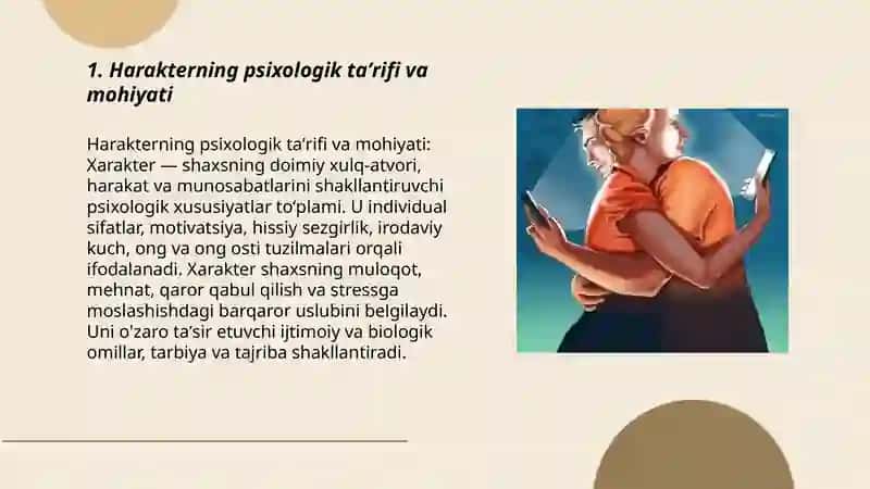 Harakterning psixologik xususiyatlari 3
