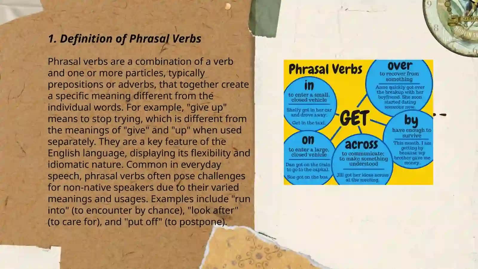 Phrasal verb 3