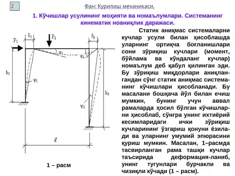 Курилиш механикаси 3