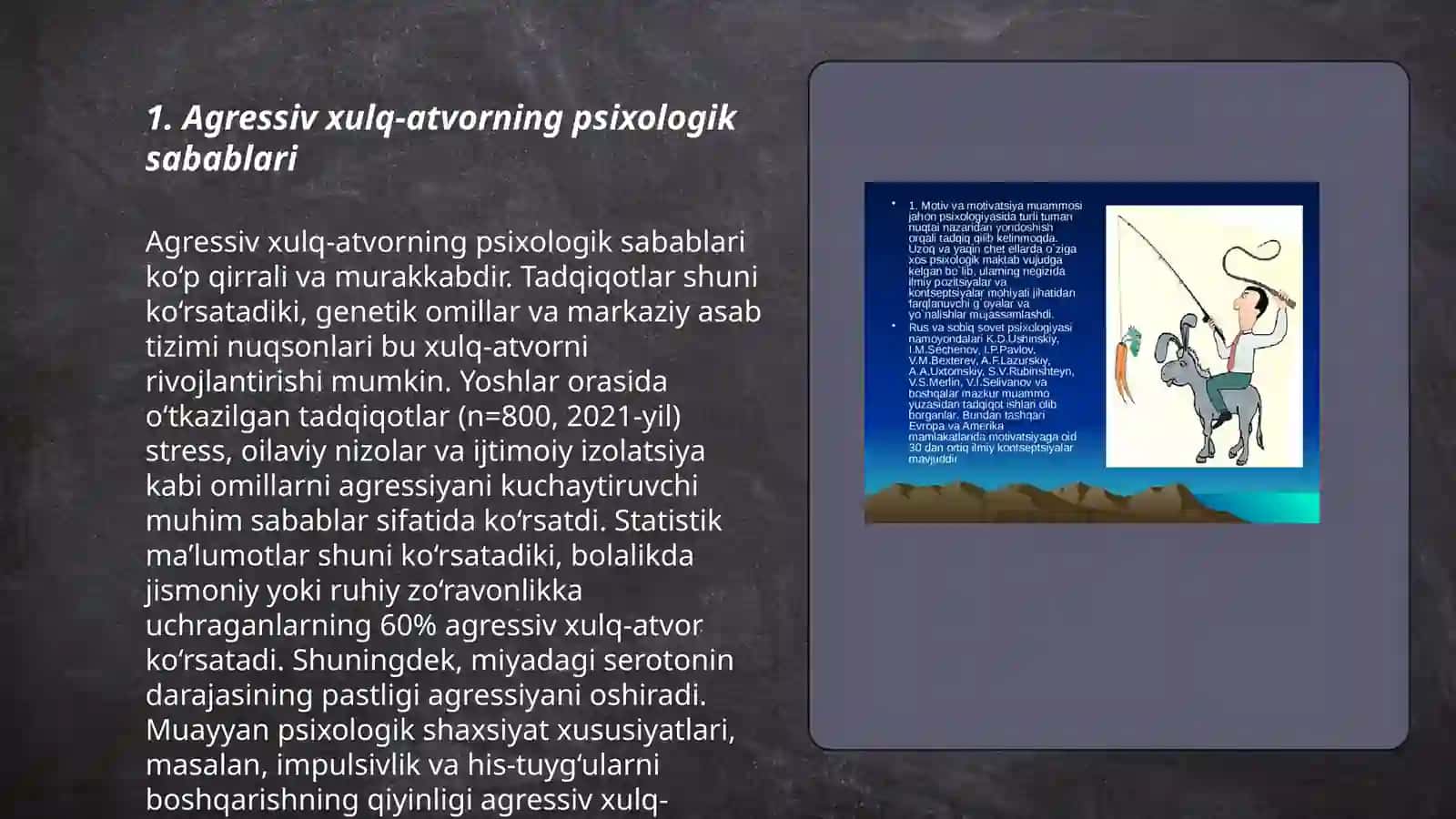 Agressiv xulq-atvorning psixologik sabablari 3