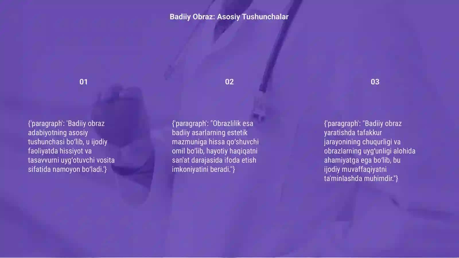 Badiiy obraz va obrazlilik va badiiy obraz profilaktikasi 3