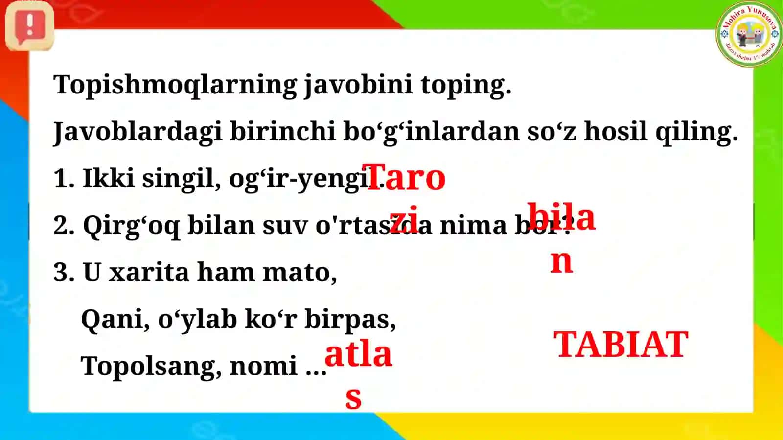 Tabiat Mo‘jizalari 3