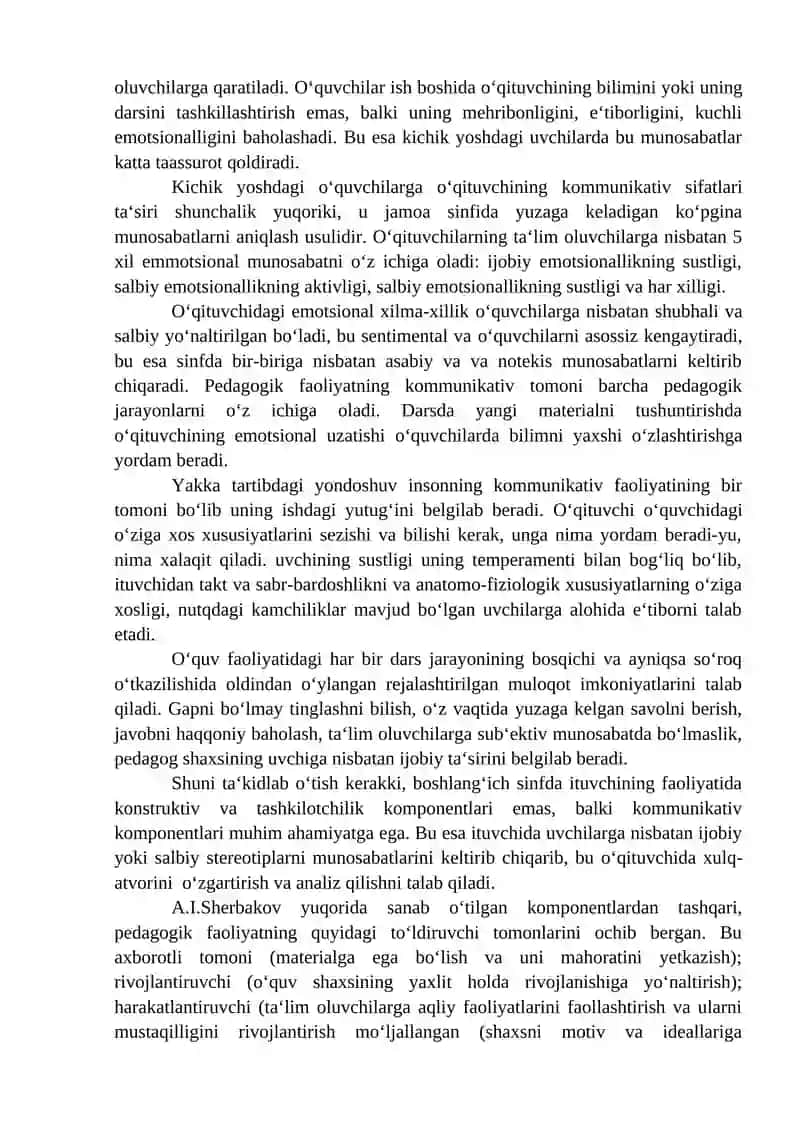 Pedagogik faoliyat psixologiyasi 3