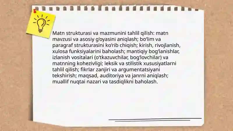 Matnlar bilan ishlash 3