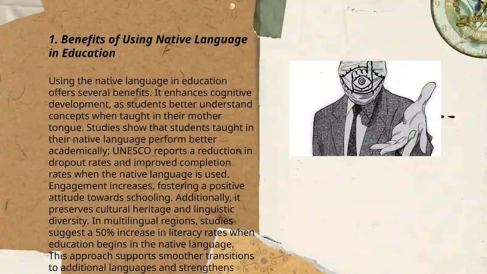 The Use of Native Language in the Classroom 3