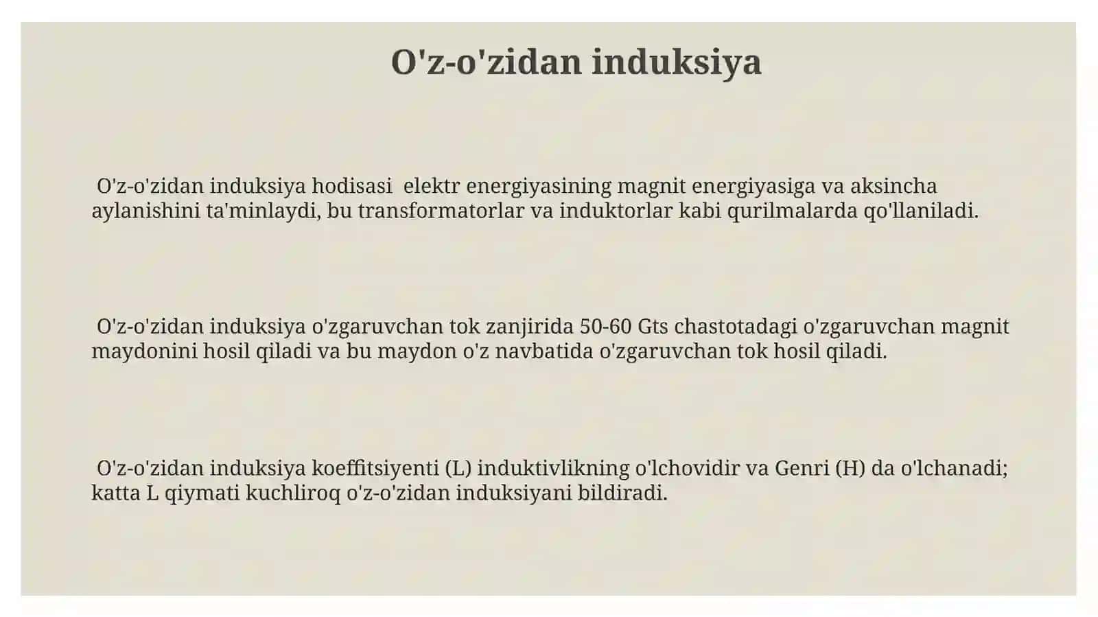 Magnit induksiyasi 3