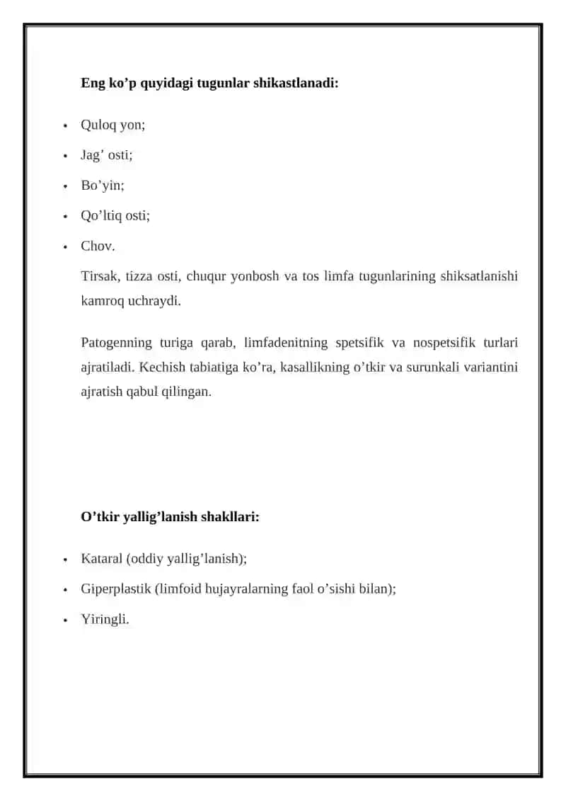 Limfa derma haqida ma'lumot 3