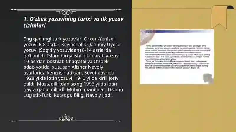 Oʻzbek yozuvi tarixi 3