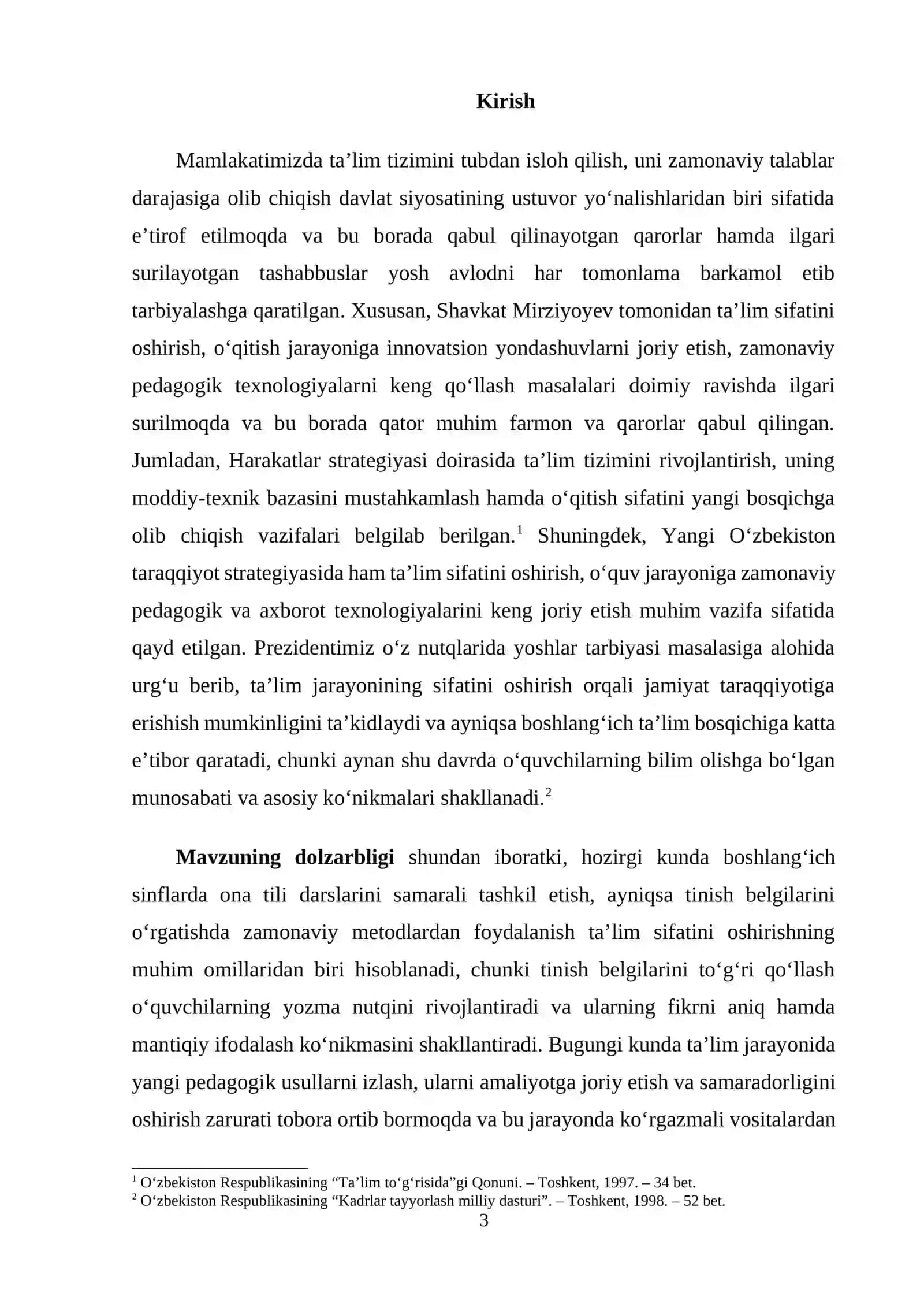 Boshlangich sinflarda tinish belgilarini oqitish metodikasi 3
