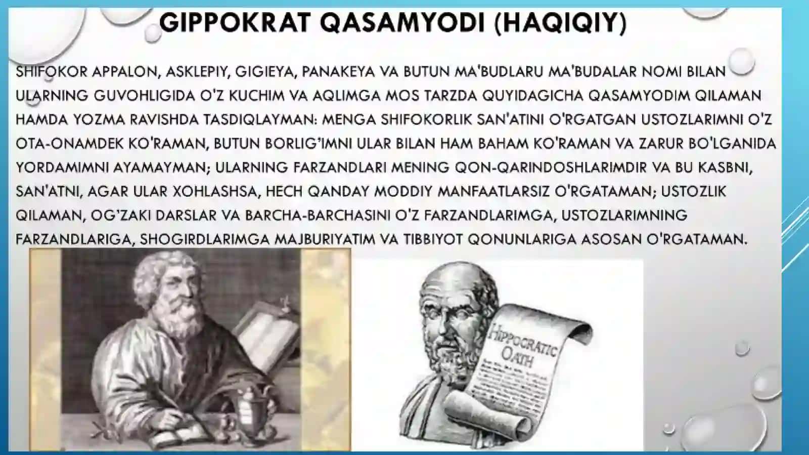 Lotin tili fanidan tayyorlagan 3